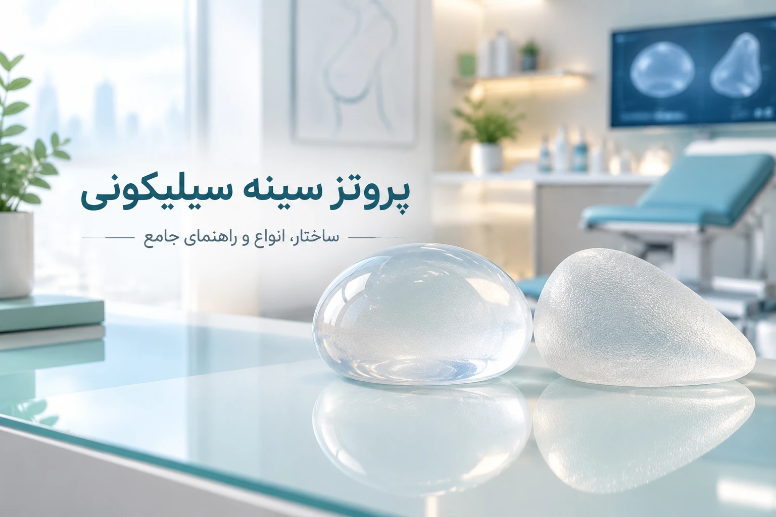 پروتز سینه سیلیکونی چیست؟ مزایا، انواع و عوارض